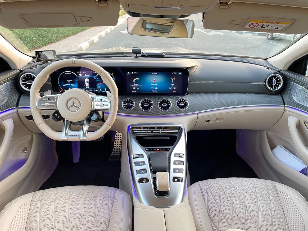 مرسيدس بنز AMG GT GT63s // Beige Interior