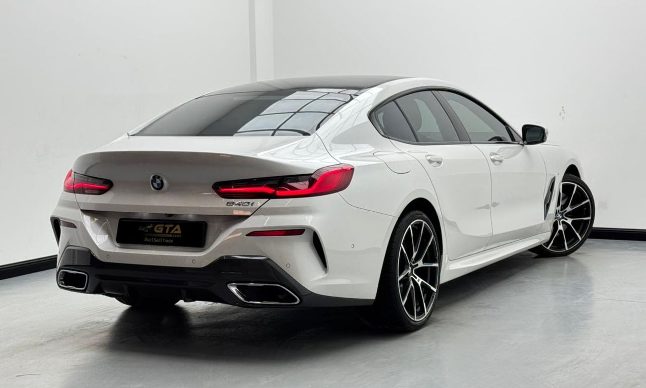 BMW 840i M Sport 3.0L (335 HP) 2020 BMW 840i M-Sport, 2026 BMW Warranty, BMW Service History, GCC