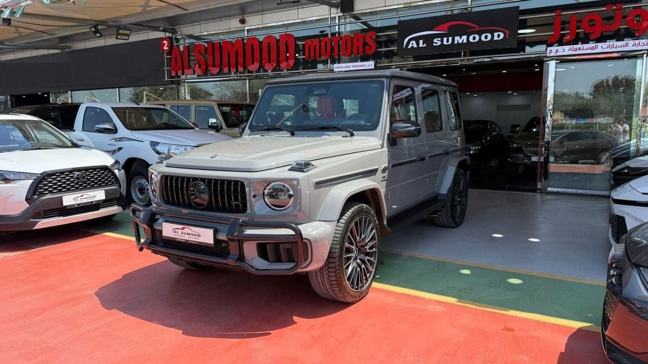 Mercedes-Benz G 63 AMG Mercedes-Benz AMG G63 4.0L 4x4 V8 Biturbo Night Package | 2025 | 0KM | GCC