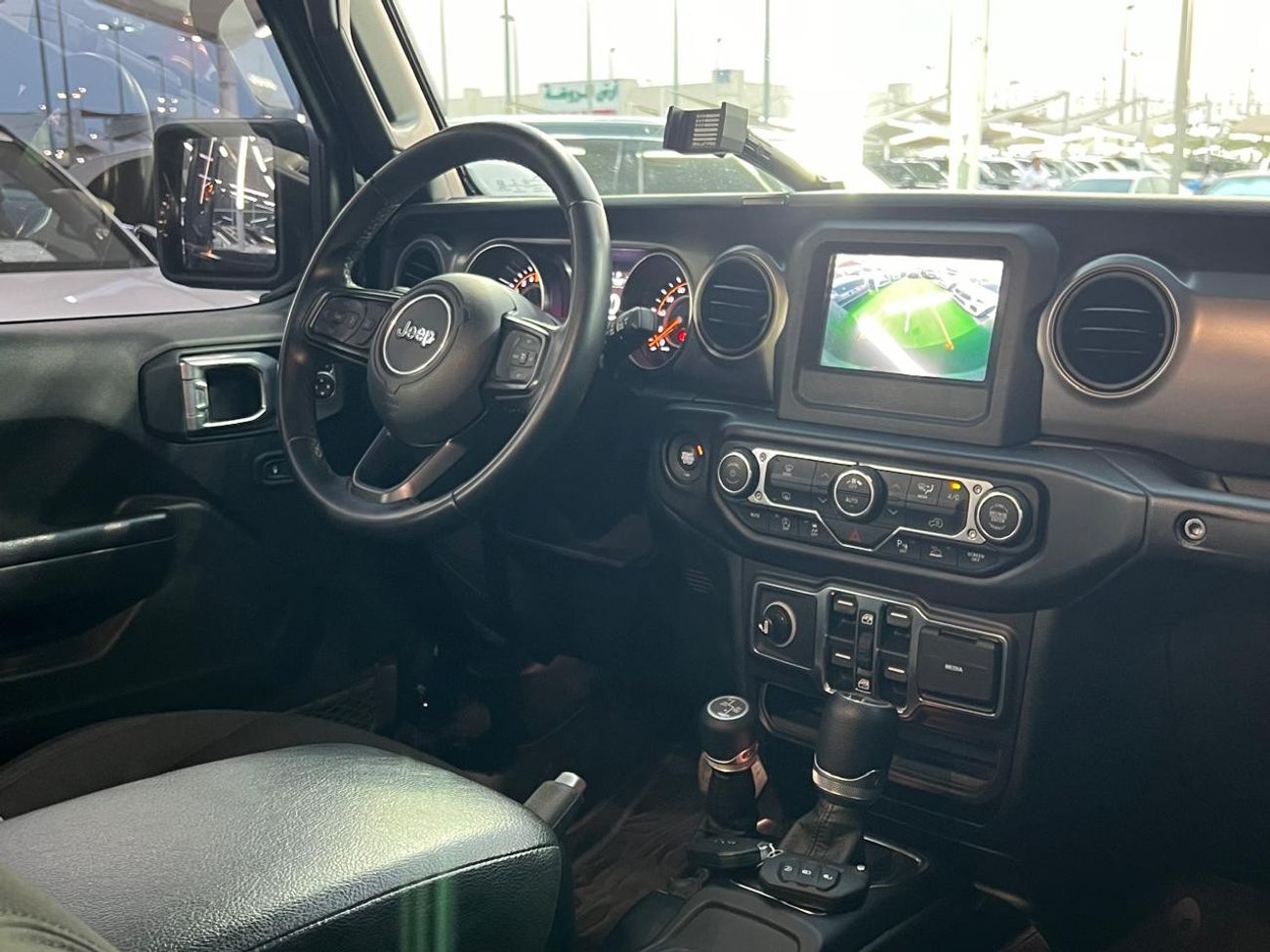 Jeep Wrangler Jeep wrangler unlimited sport V6, Model 2021 Gcc specs  original paint no accident, Under dealer war