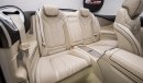مرسيدس بنز S 560 Cabriolet 2019 - GCC Under Warranty and Service Contract