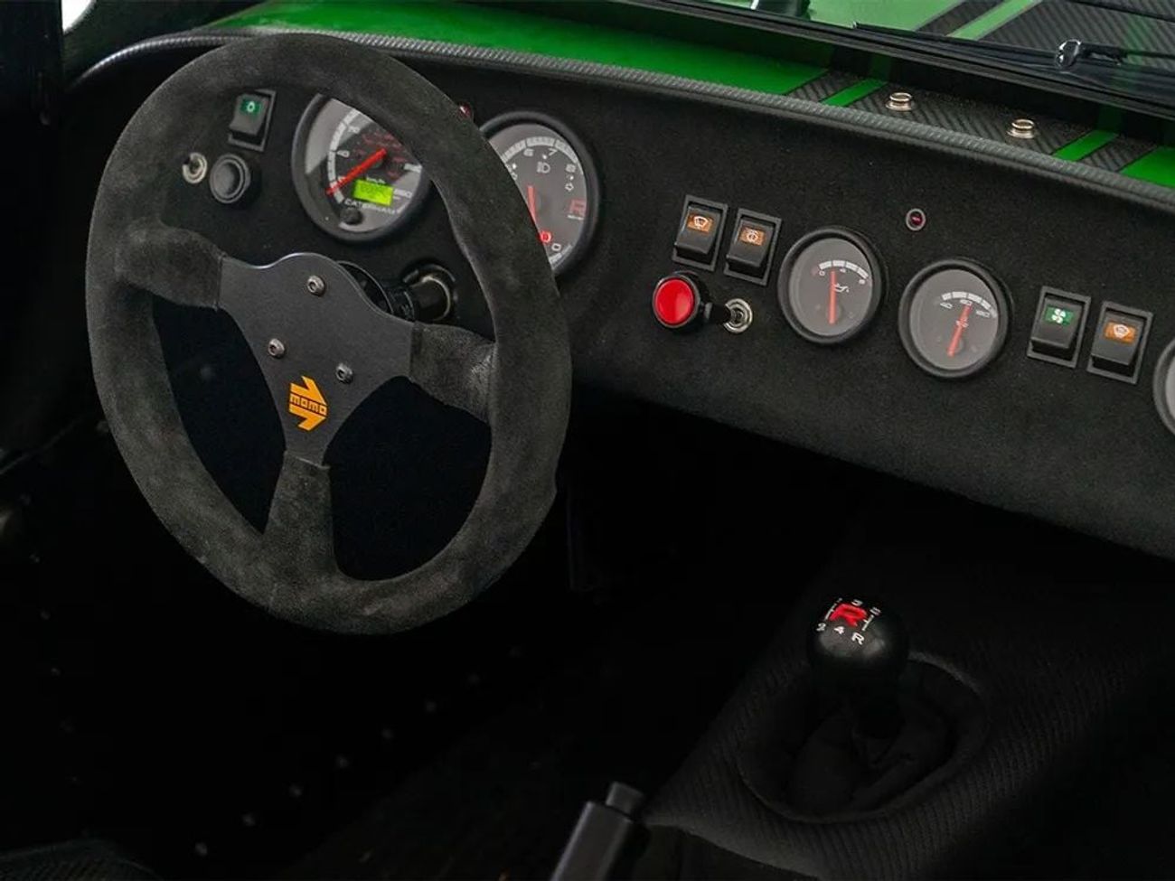 Caterham Seven 340R 2024 Caterham Special Order in Mercedes Magno Hell Green Pearl / Bespoke High Option Order /