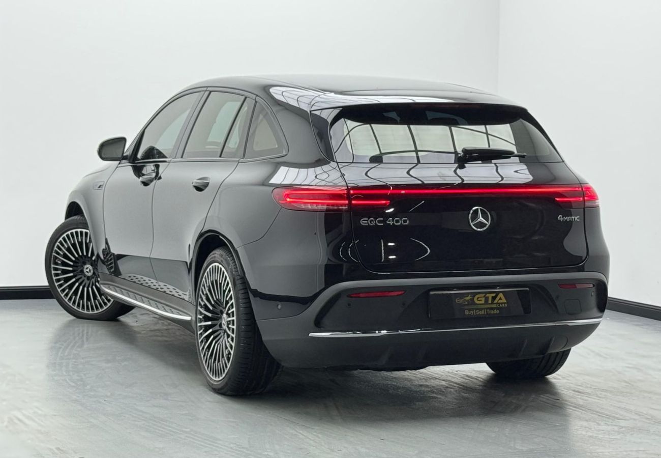 مرسيدس بنز EQC 400 2021 Mercedes-Benz EQC 400 4Matic, 2026 Mercedes Warranty   Service Contract, Service History, GCC
