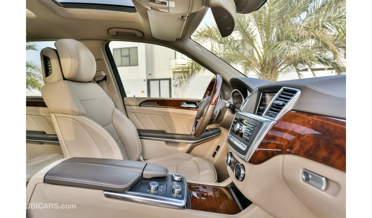 مرسيدس بنز GL 500 4MATIC AMG Luxurious - Under Warranty! - GCC - AED 2,233 P.M - 0% D.P