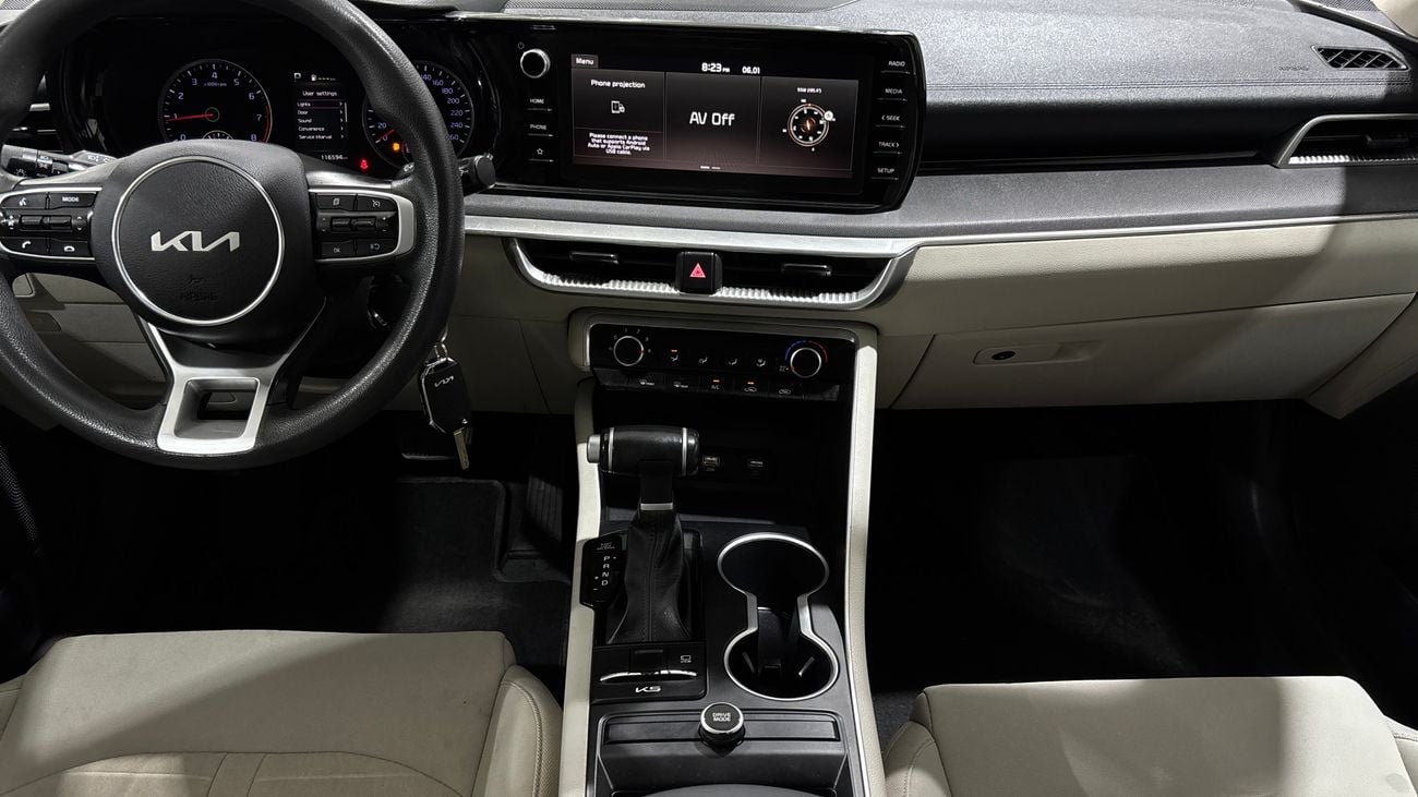كيا K5 2023 LX | AED 768/Month | 0 DP | 30 Day Return | Warranty | Service History