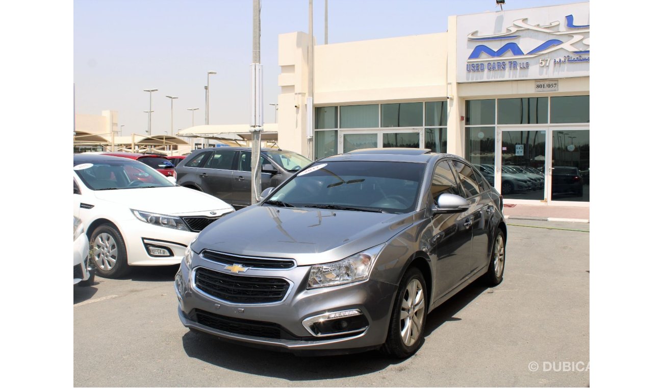 Chevrolet Cruze ACCIDENTS FREE - GCC - FULL OPTION - CAR IS IN PERFECT CONDITION INSIDE OUT