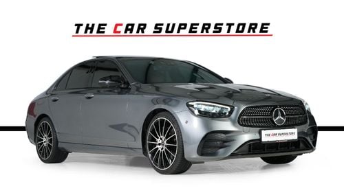 Mercedes Benz E300 AMG AMG Package-GCC-Mercedes FSH-Mercedes warranty and service valid till 12/2027
