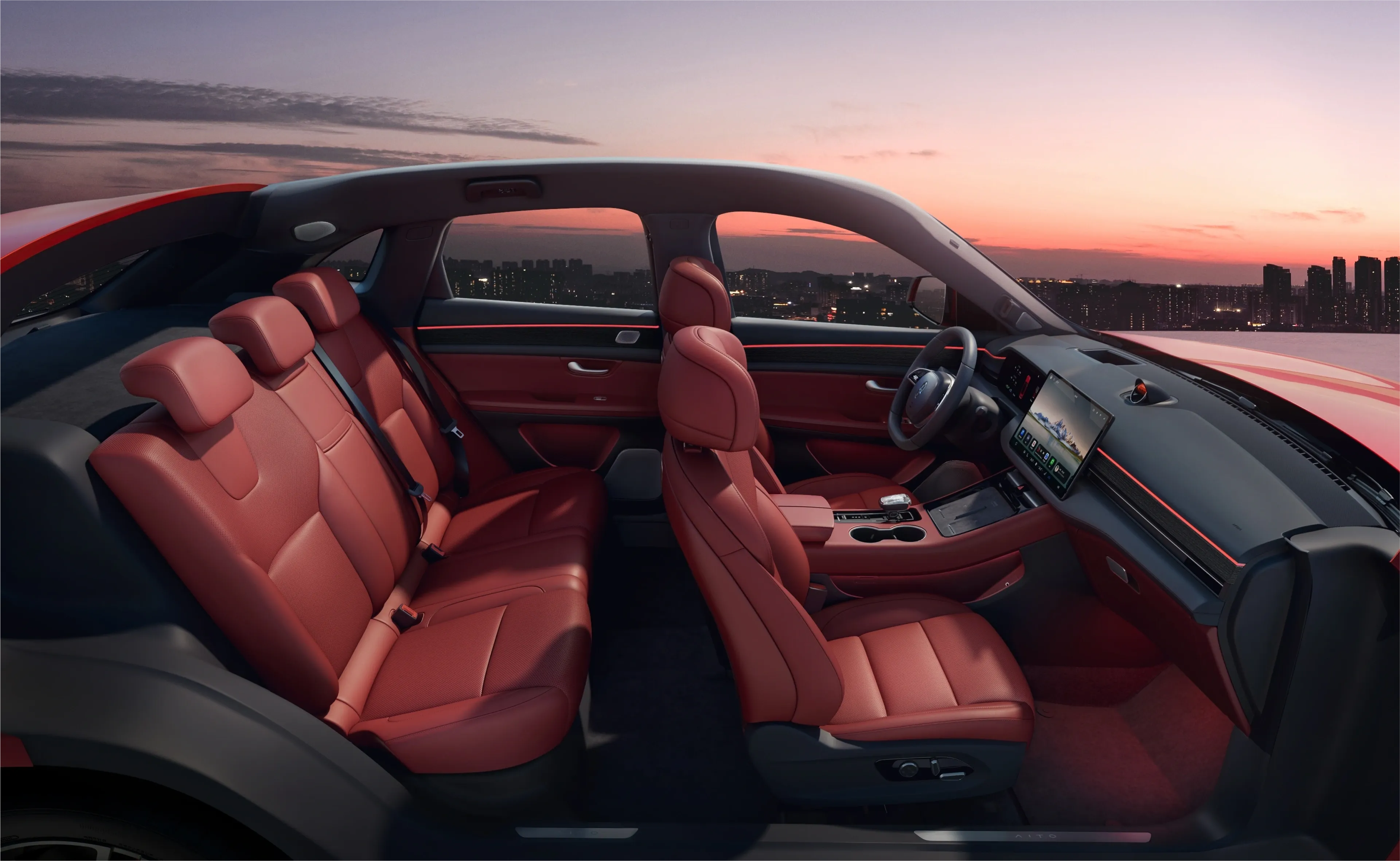 Aito 5 interior - Seats