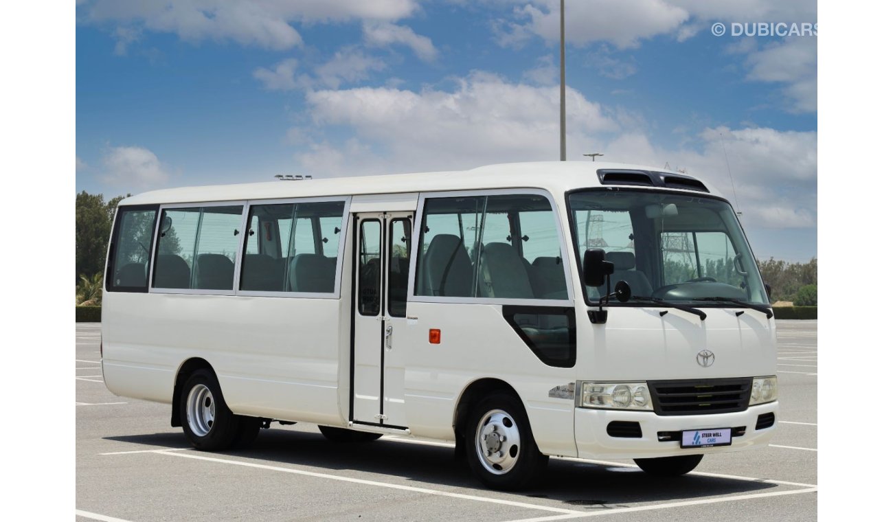 Toyota Coaster 2015 | TOYOTA COASTER DLS | DIESEL, 30 SEATER, MANUAL TRANSMISSION | WITH GCC SPECS AND EXCELLENT CO