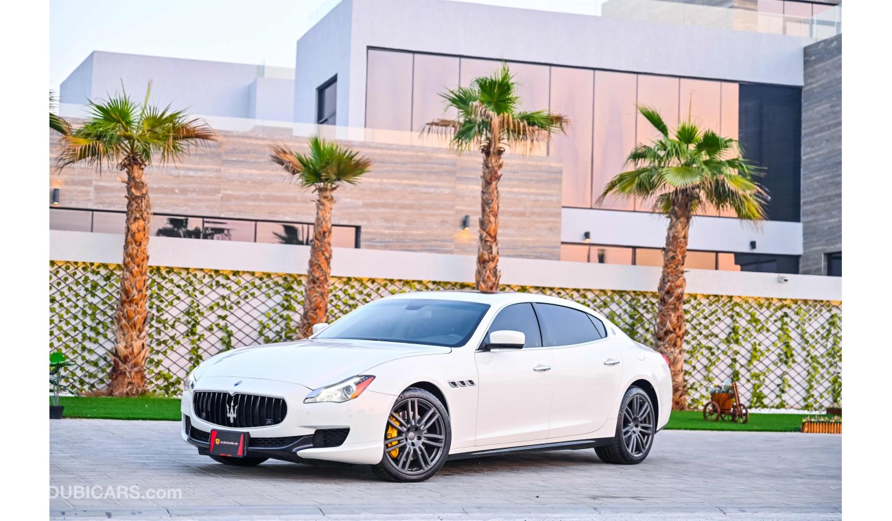 Maserati Quattroporte 3.0TC V6 | 2,428 P.M | 0% Downpayment | Full Option |  Immaculate Condition