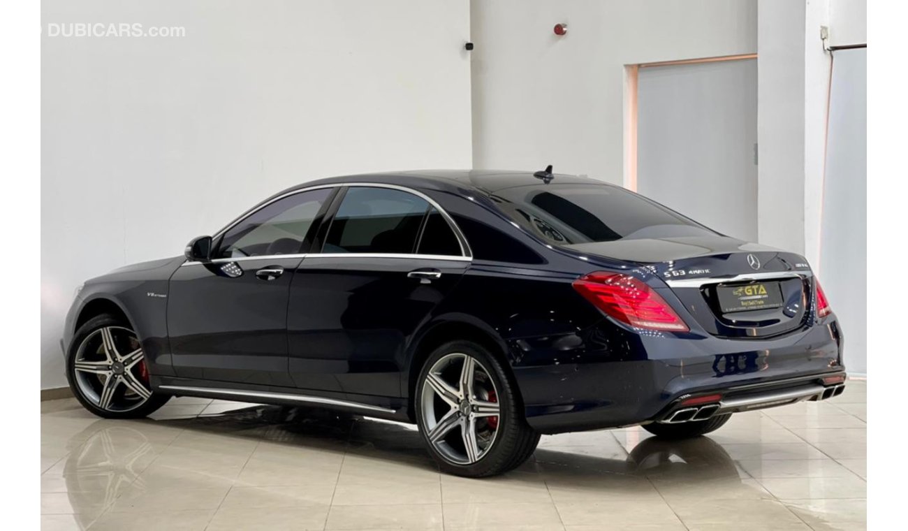 مرسيدس بنز S 63 AMG 2014 Mercedes S 63 AMG 4Matic, Full Service History, Warranty, GCC