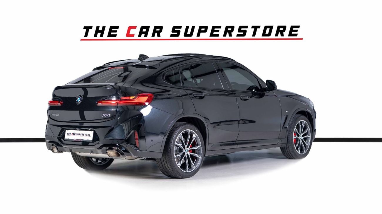 BMW X4 xDrive 30i M Sport 2.0L GCC-1 Owner-Very Low Mileage-AGMC Warranty & Service Package Until 2029