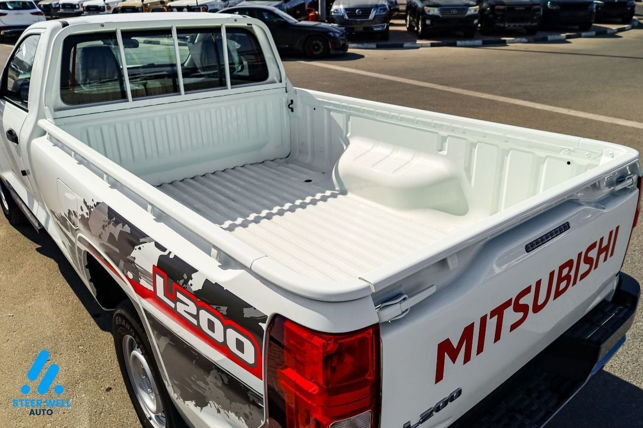 ميتسوبيشي L200 GL 2026 Single Cabin | 2.4L Turbo DSL | 5-Speed MT | 4WD | Heavy-Duty Workhorse