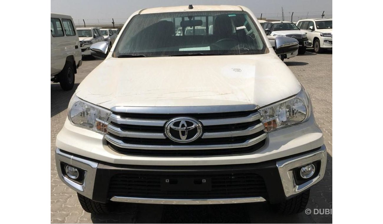 Toyota Hilux 2020 2.7 DC 4x4 CAM. B-LINER. STEEL WIDE. SR5 full option - out GCC- Black/Black available