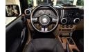 Jeep Wrangler AMAZING Jeep Wrangler SAHARA 2013 Model!! in Black Color! GCC Specs