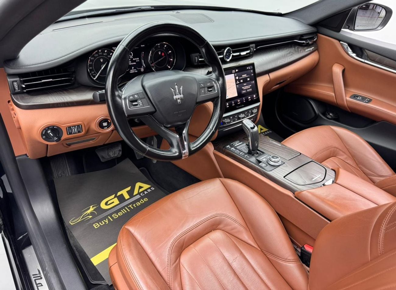 مازيراتي كواتروبورتي STD 2021 Maserati Quattroporte, 2026 Maserati Warranty, Full Maserati Service History, GCC