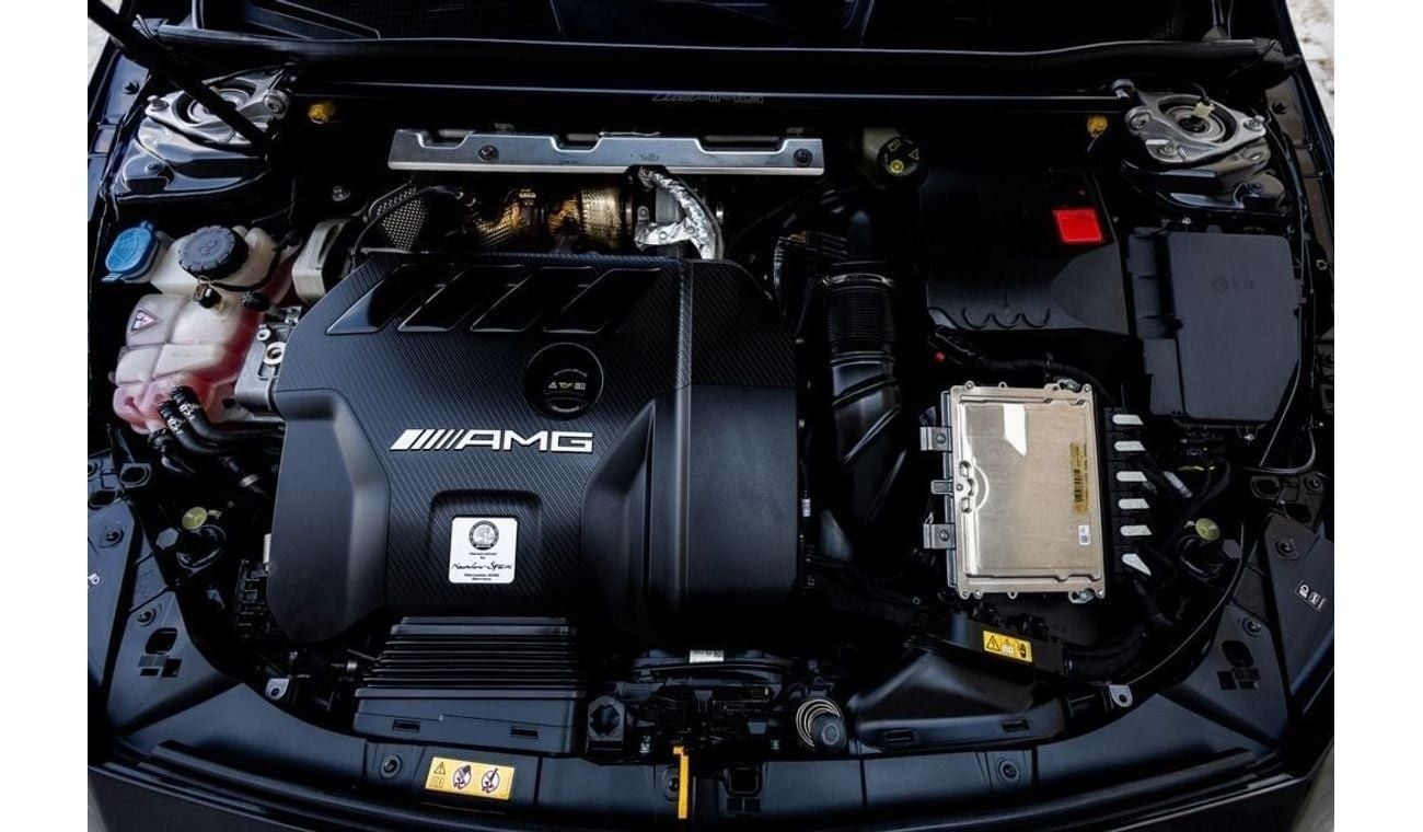 Mercedes-Benz CLA 45 AMG Mercedes-Benz CLA45 AMG S 2021 GCC under Agency Warranty and Service Contract with Flexible Down-Pay