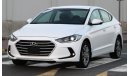 Hyundai Elantra Hyundai Elantra 2017 GCC in excellent condition without accidents, very clean from inside and outsid