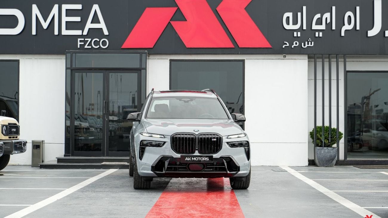 بي أم دبليو X7 M60i xDrive M-Sport Pro V8 Brooklyn Grey Metallic 2026 MY Export Only