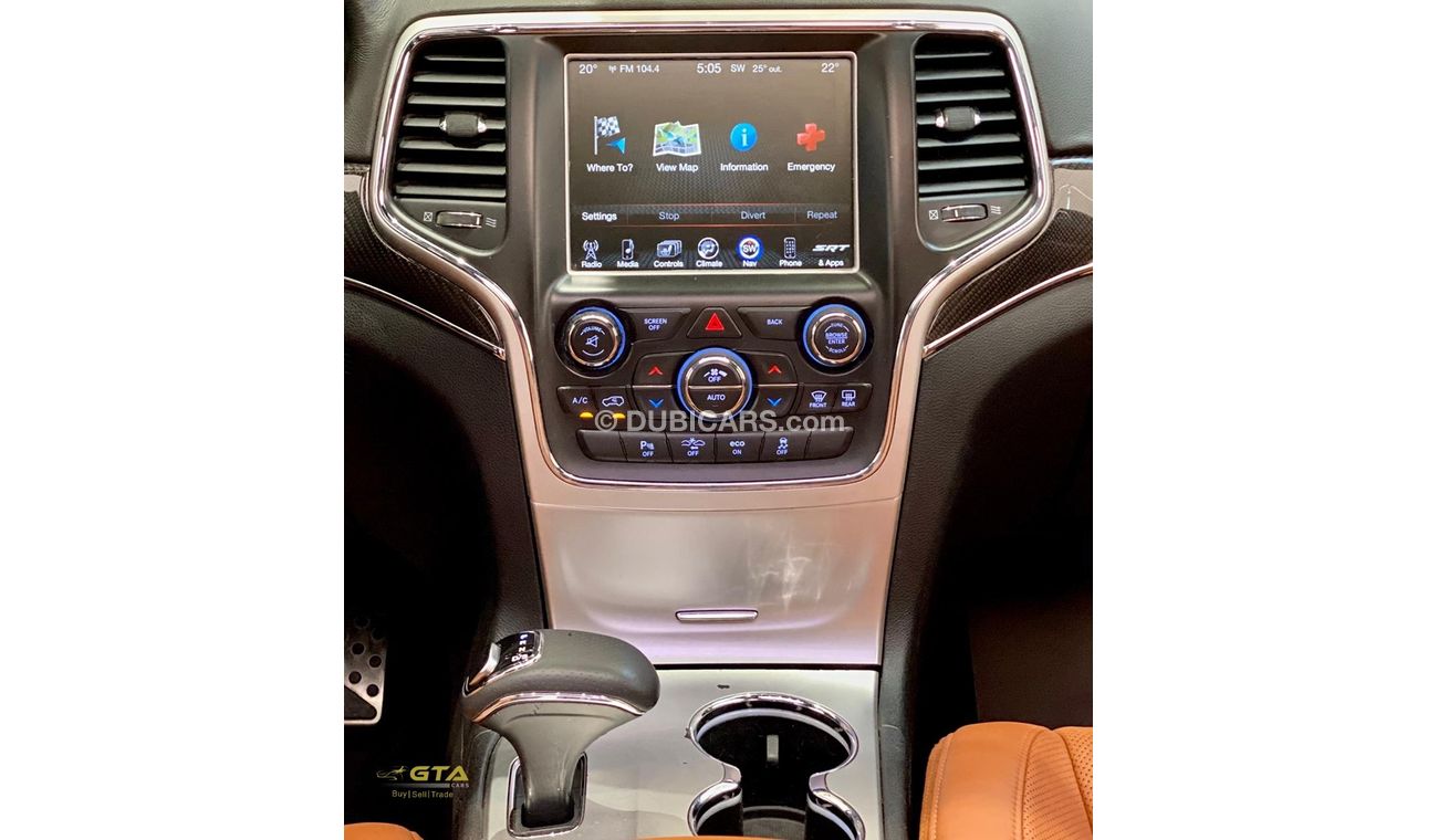 Jeep Grand Cherokee 2014 Jeep Grand Cherokee SRT, Full Service History, Warranty, GCC