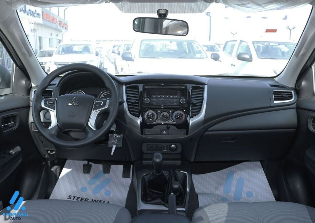 Mitsubishi L200 2023 Double Cab 2.4L | M/T Petrol | Power Locks & Windows | GCC Specs | Book Now!