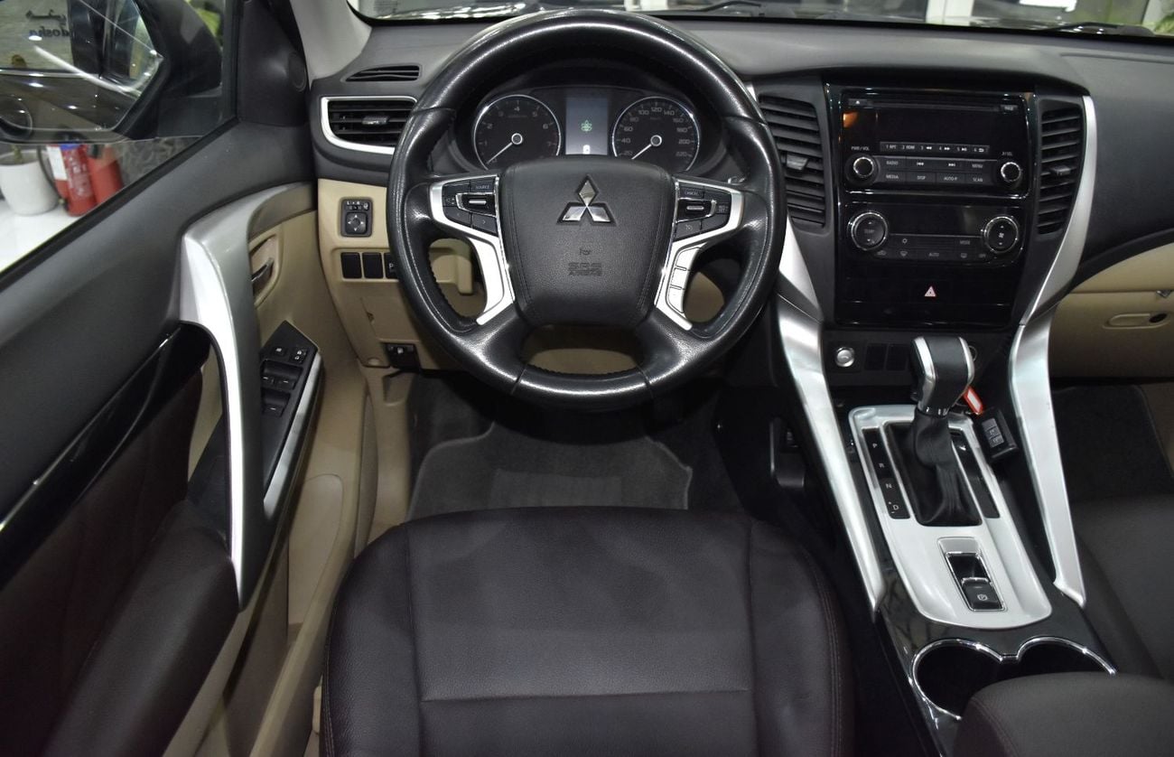 Mitsubishi Montero Sport GLS PREMIUM EXCELLENT DEAL for our Mitsubishi Montero Sport ( 2017 Model ) in Brown Color GCC Specs