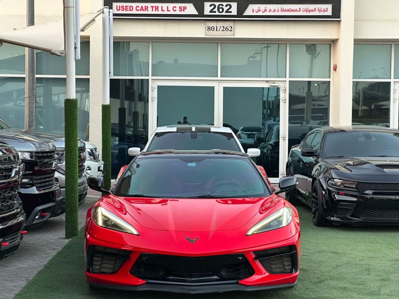 Chevrolet Corvette CHEVROLET CORVETTE C8 Z51 2LT  GCC 2020 FULL OPTION ORIGINAL PAINT  FULL SERVICE HISTORY