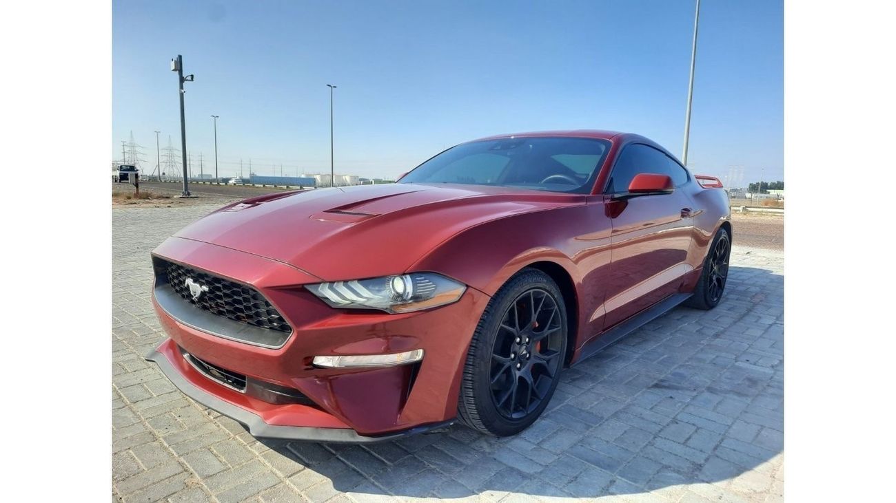 Ford Mustang EcoBoost Premium Ford mustang v4 turbo eco boost premium Full option 2020 تتصدر للسعودية
