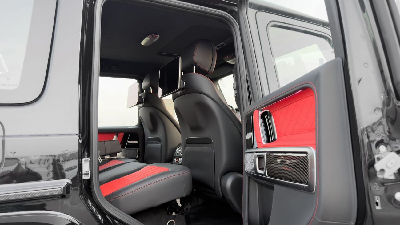 Mercedes Benz G63 AMG STANDARD 2026 Mercedes-Benz AMG G 63 4.0L AT Petrol (Black-Red)