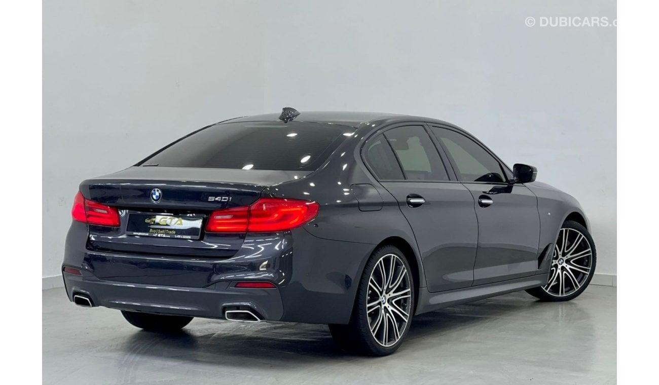 بي أم دبليو 540 2018 BMW 540i M-Kit, BMW Warranty 2023, BMW Service Contract 2023, Low Kms, GCC