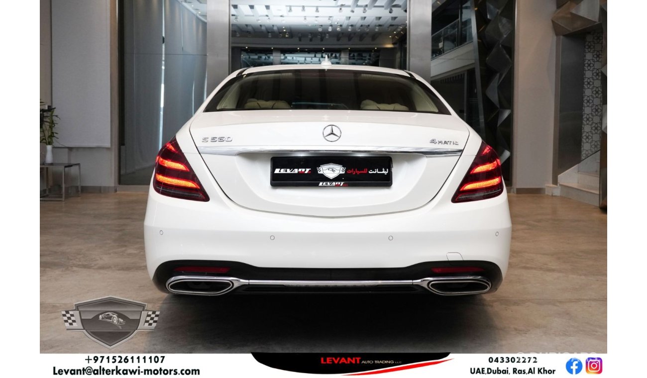 مرسيدس بنز S 560 MERCEDES BENZ S WHITE 560 4 DOORS GCC