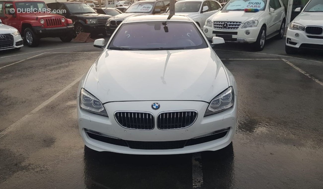 BMW 650i Bmw 650 model 2012 GCC car prefect condition full option low mileage