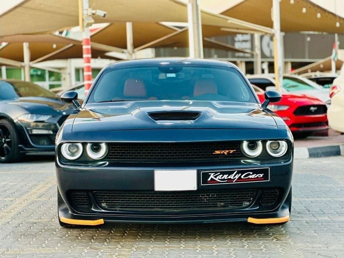 دودج تشالينجر R/T 5.7L (370 HP) | Monthly AED 1100/- | 0% DP | SRT KIt | Blindspot | Paddle Shifters | # 11864