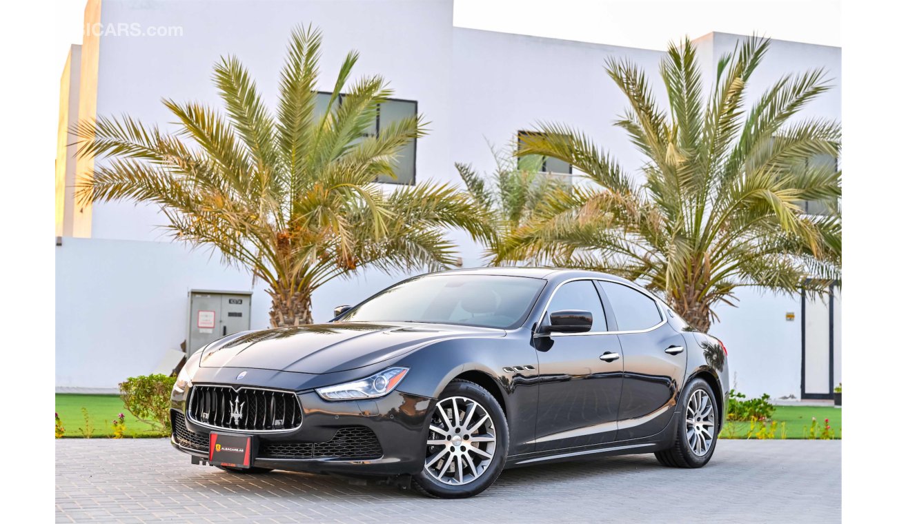 Maserati Ghibli S | 1,939 P.M | 0% Downpayment | Full Option | Low Mileage