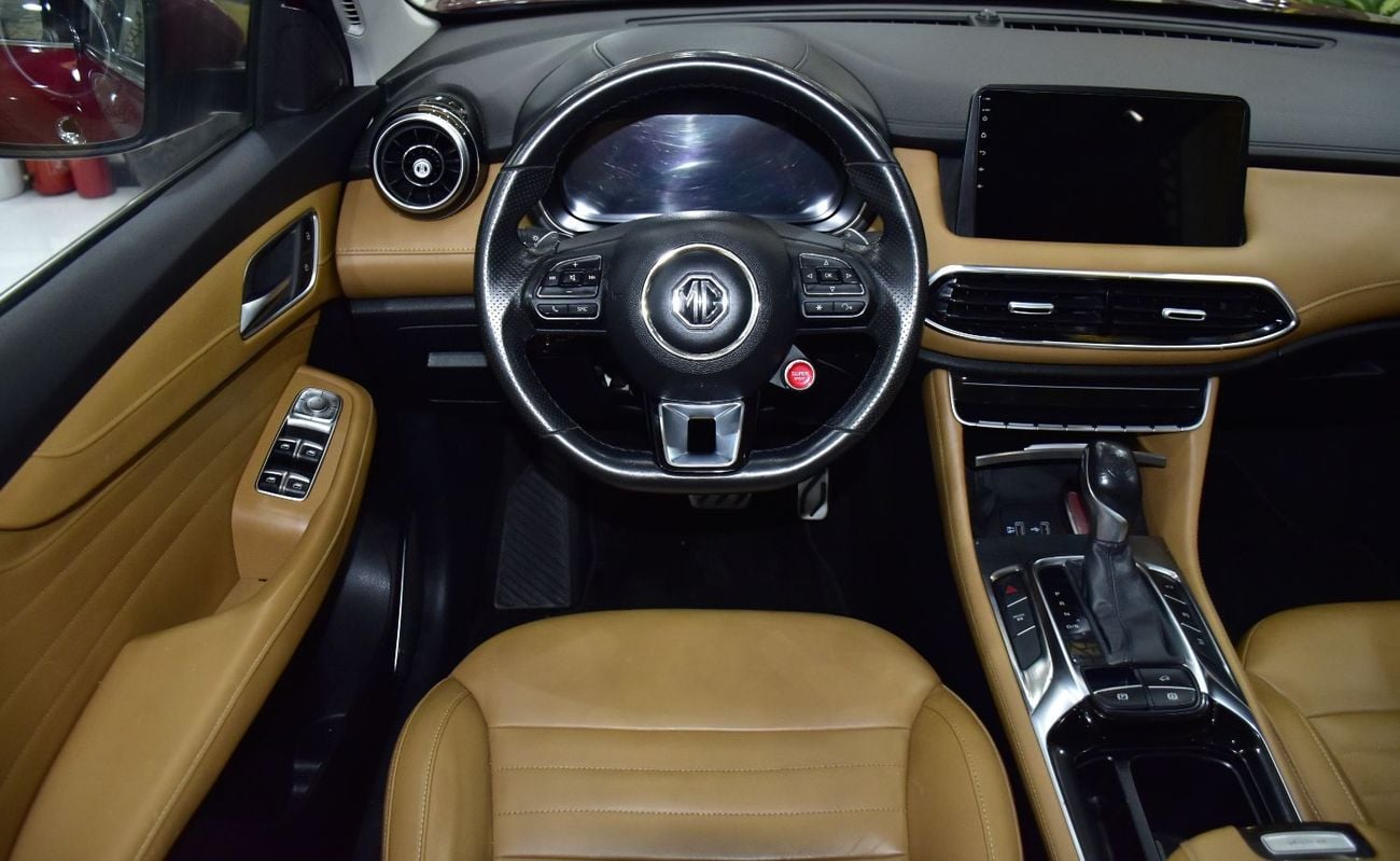 MG HS LUXURY EXCELLENT DEAL for our MG HS Trophy AWD 30T ( 2020 Model ) in Red Color GCC Specs