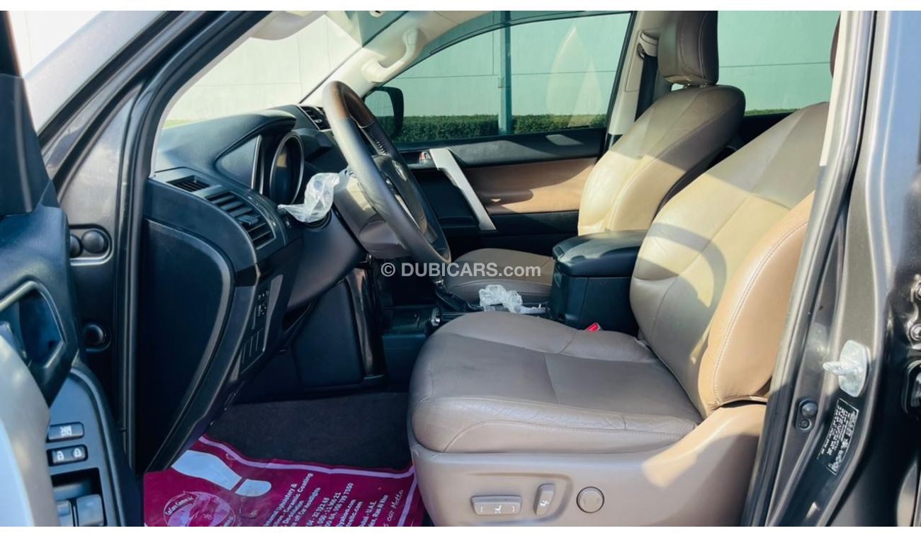 تويوتا برادو 2015 Grey *Limgene Body Kit* V6 4.0 CC Petrol [LHD] Original Leather 7 Electric Seats {Tesla Screen}