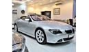 BMW 650i PERFECT CONDITION! BMW 650i 2006 Model!! in Silver Color! GCC Specs
