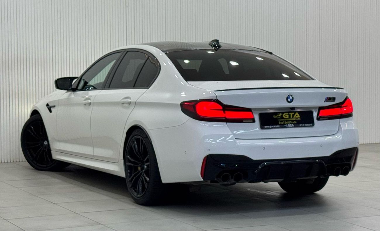 بي أم دبليو M5 Competition 4.4L (617 HP) 2021 BMW M5 Competition, Full Options, Excellent Condition