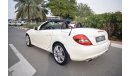 Mercedes-Benz SLK 200 HARD TOP CONVERTIBLE 2009 GCC SPECS LOW MILEAGE