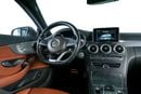 Mercedes Benz C200 AMG Coupe- GCC-Selenite Grey-AMG Body Styling-Panoramic Roof