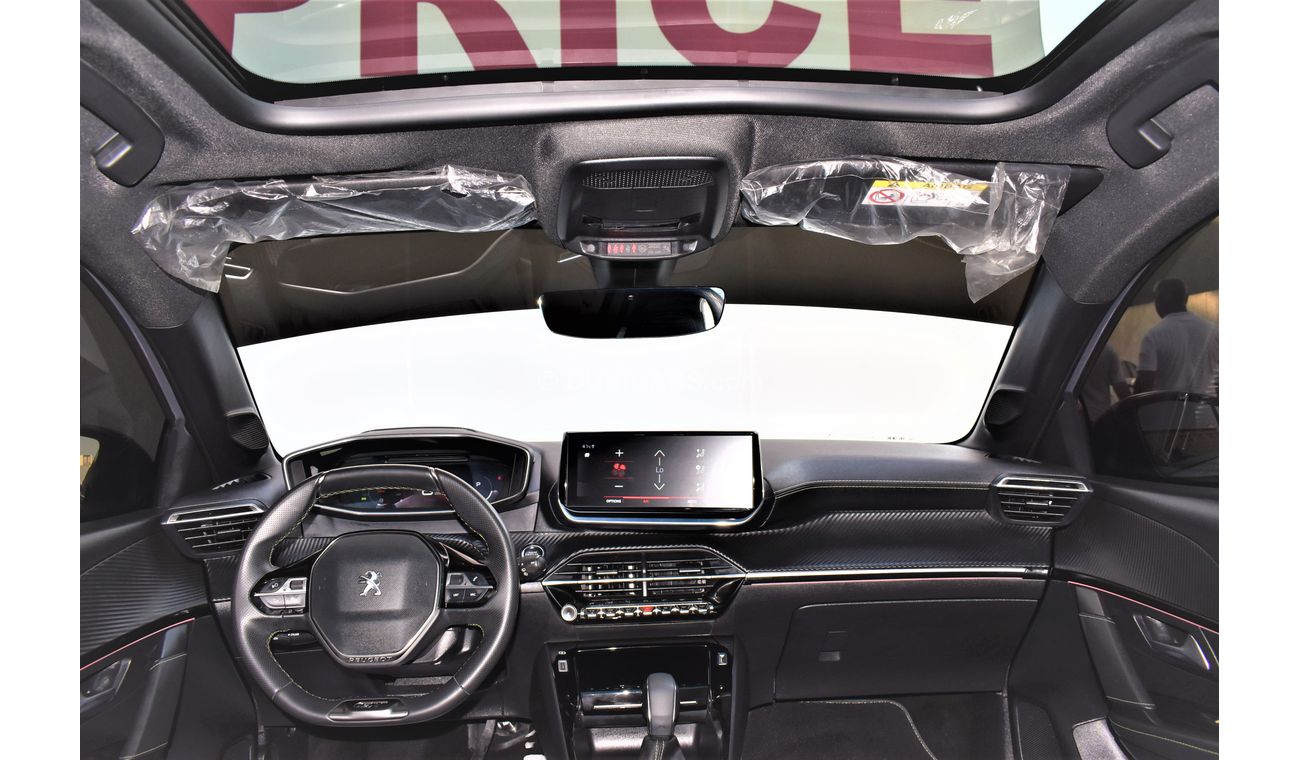 Peugeot 208 AED 703 PM | 1.2L GT GCC AGENCY WARRANTY UP TO 2026 OR 100K KM