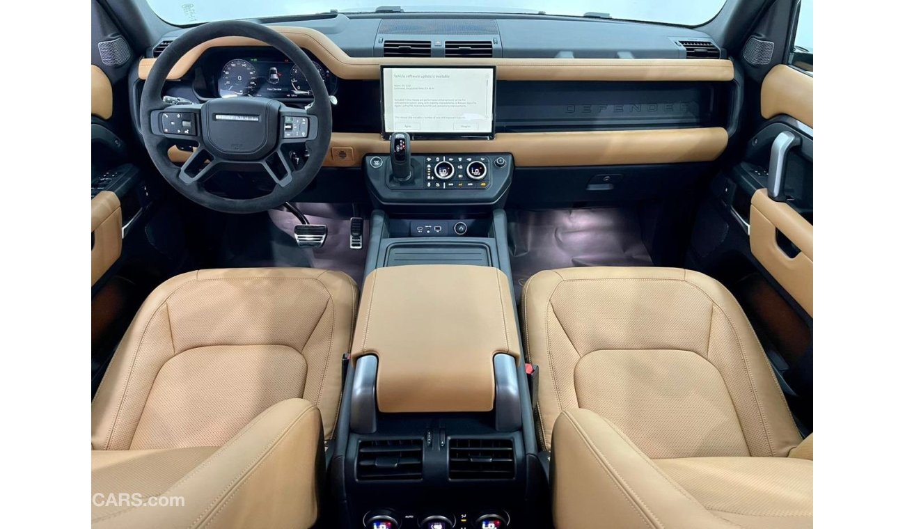 لاند روفر ديفيندر 2023 Land Rover Defender 110 P525 1 of 5 Zafrani Interior, Agency Warranty + Service Contract, GCC