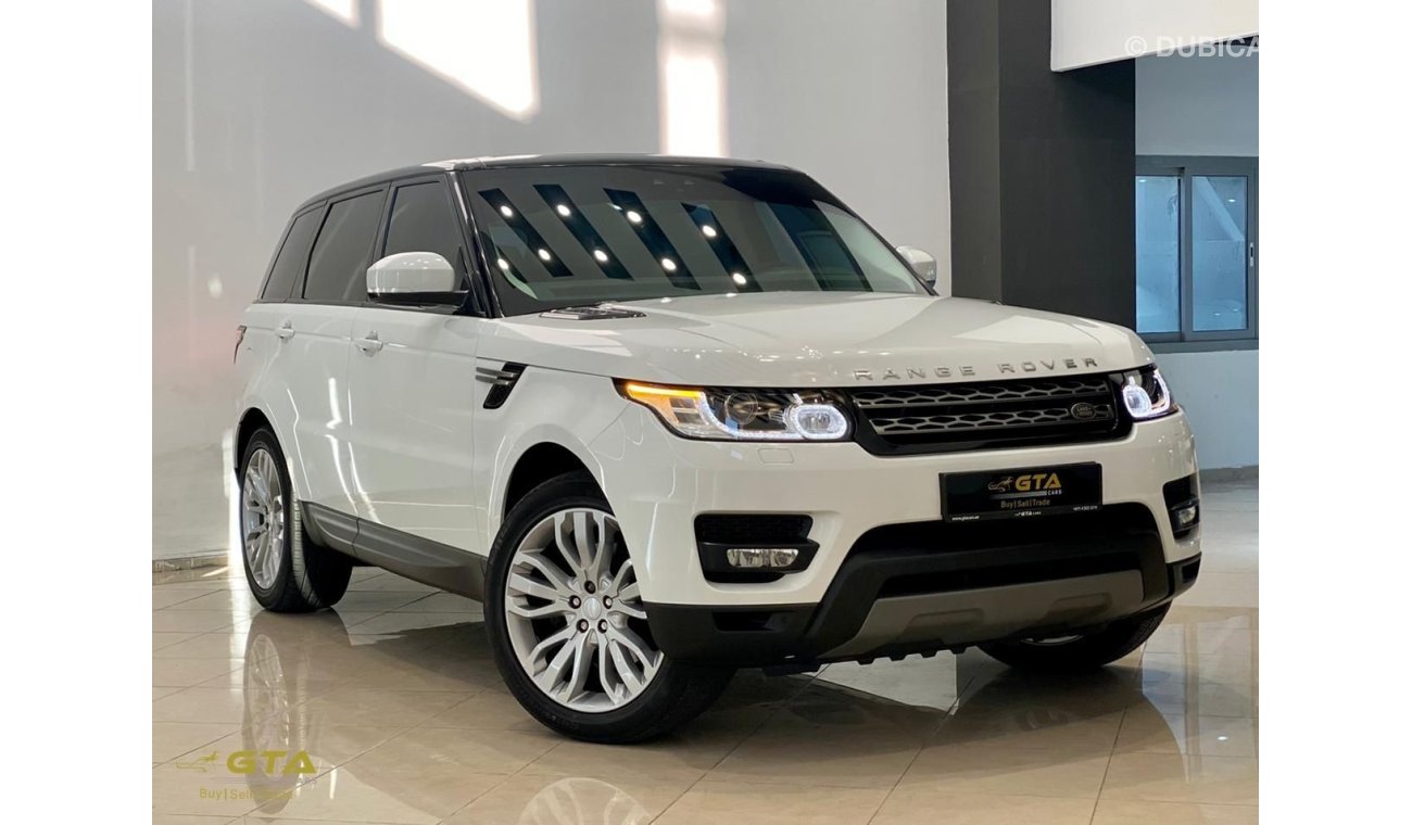 لاند روفر رانج روفر سبورت سوبرتشارج 2017 Range Rover Sport Supercharged, Range Rover Warranty-Full Service History, GCC