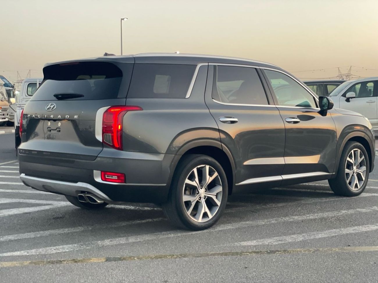 Hyundai Palisade 2021 Hyundai Palisade SEL Premium+ GDi 3.8L V6 Full Option - Sunroof & Trunk Auto - 7 Seater With Ra