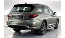 Infiniti QX60 Comfort / Luxe Sensory | 1 year free warranty | 0 down payment | 7 day return policy
