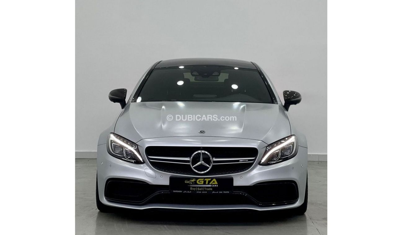 Mercedes-Benz C 63 Coupe 2018 Mercedes C 63S, Full Service History, Warranty, GCC