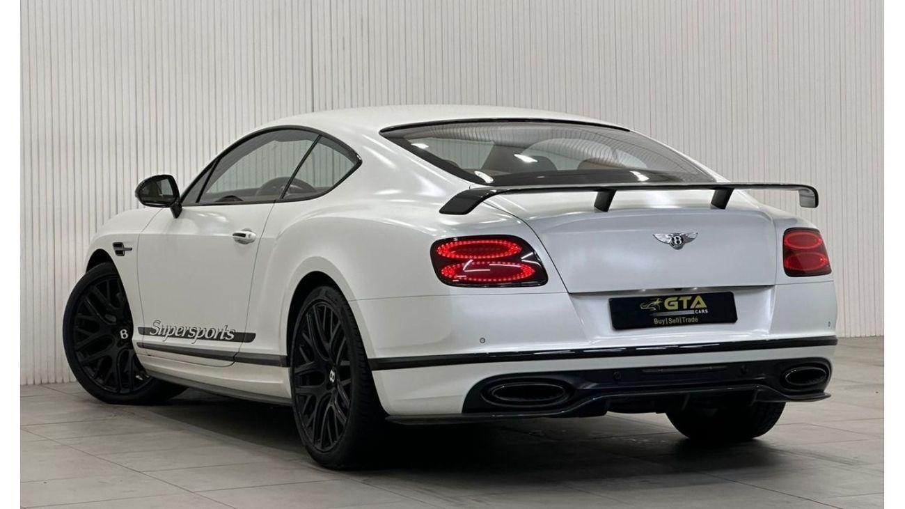 Bentley Continental GT *Special Order* 2017 Bentley Continental GT Supersport, 1 Of 710, Warranty, Excellent Conditon, GCC