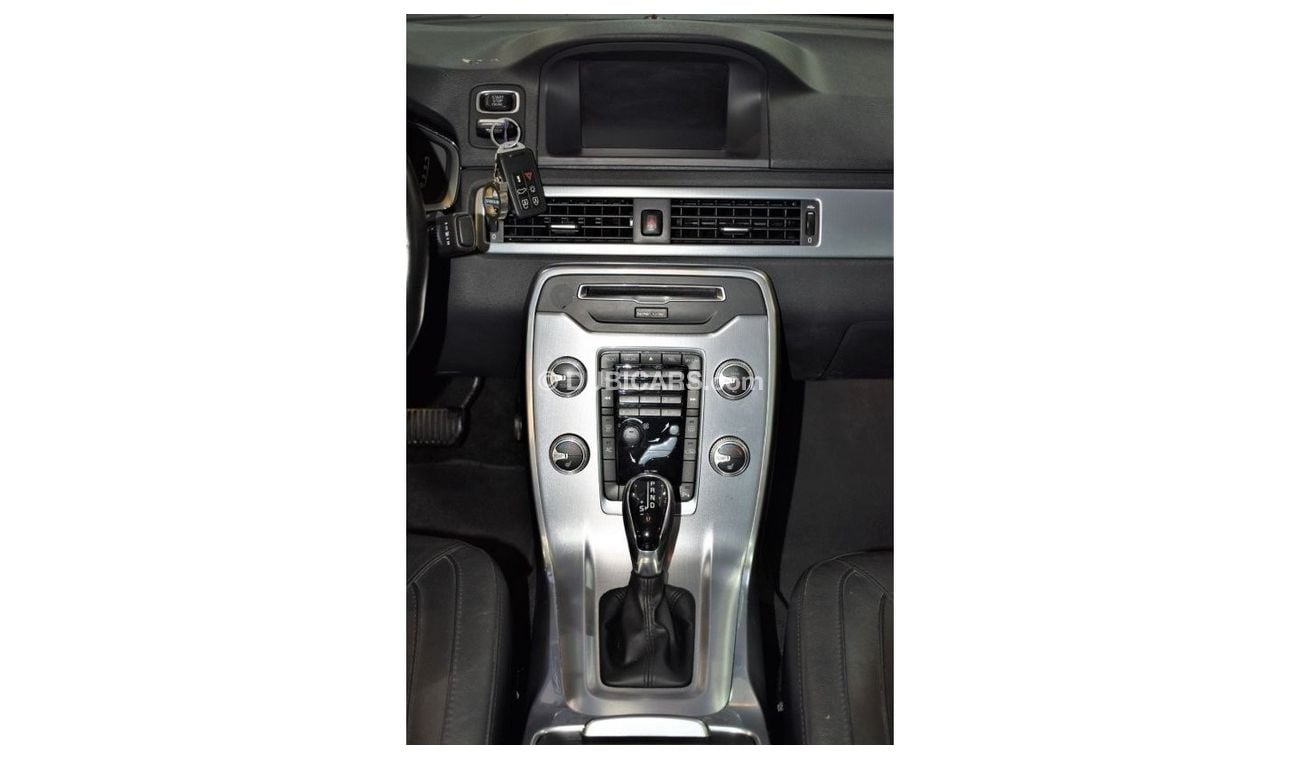 Volvo S80 AED 1,116 Per Month / 0% D.P | Volvo S80 T6 AWD 2015 Model!! in Black Color! GCC Specs