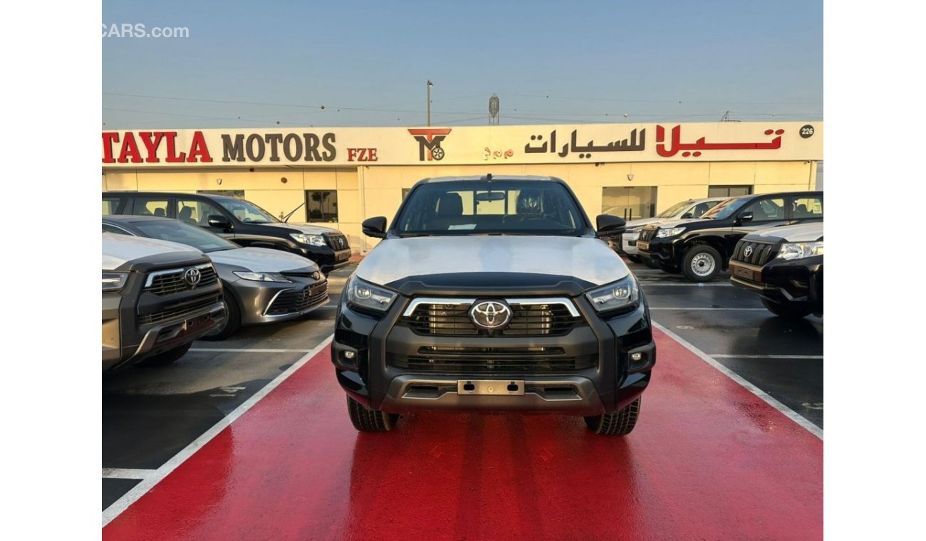 تويوتا هيلوكس TOYOTA HILUX 4.0 AT ADVENTURE  BLACK 2023