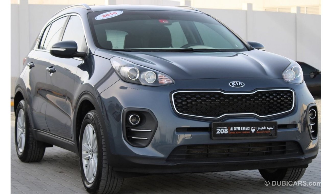 Kia Sportage EX EX Kia Sportage 2019 GCC, in good condition, without paint, without accidents